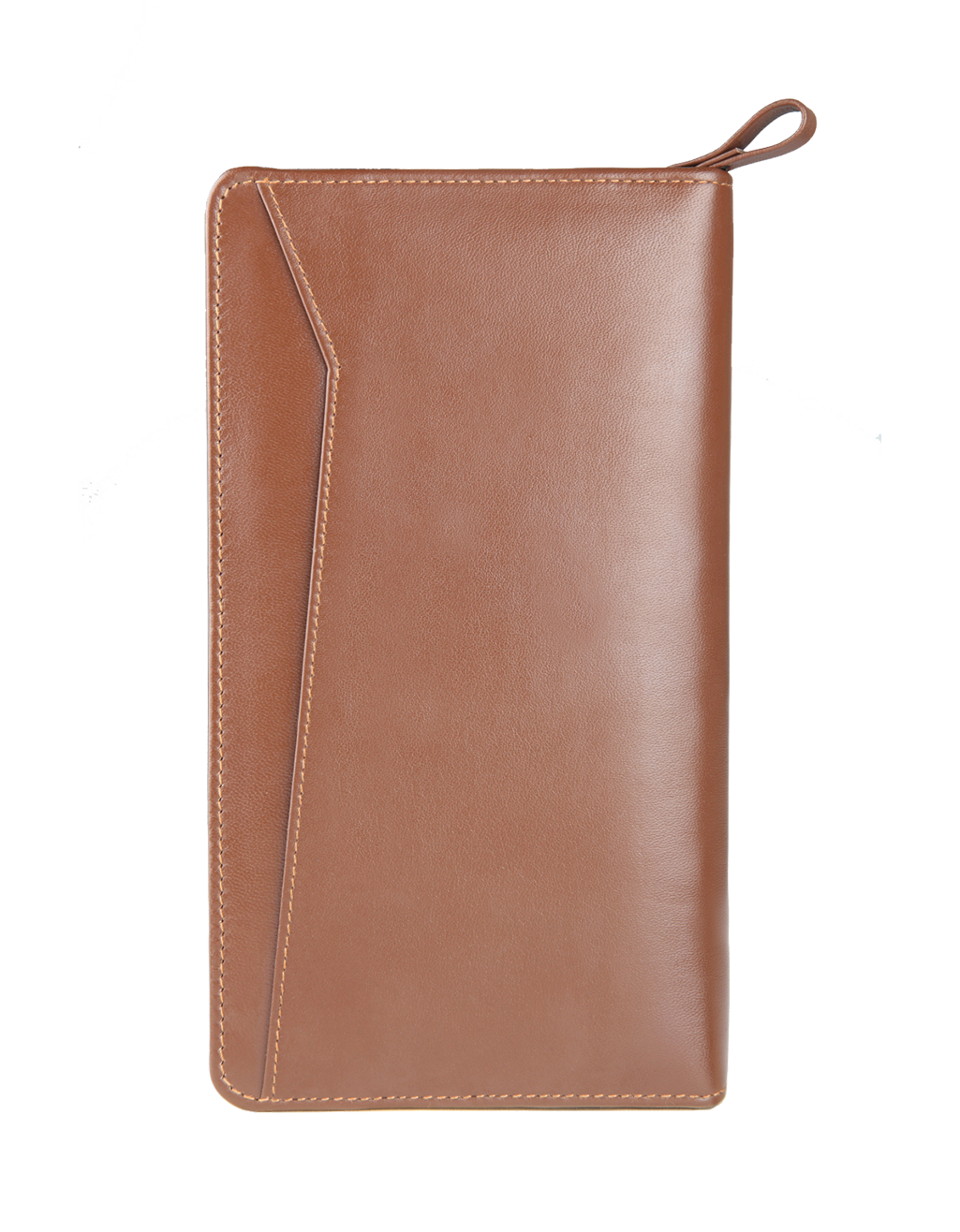 Leather Zip Travel Wallet