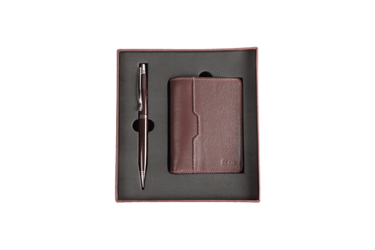 Horizontal Card-Holder & Pen Gift Set